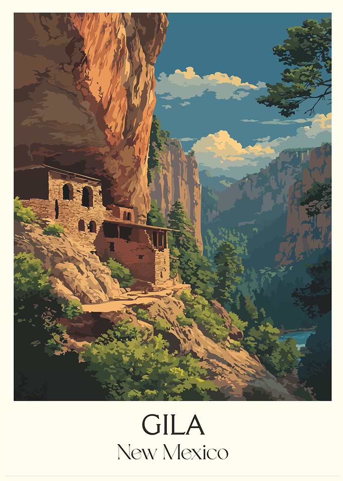 Gila, New Mexico Landscape Art