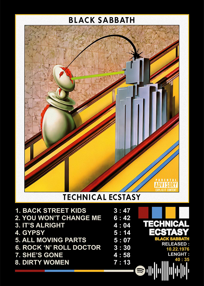 Black Sabbath - Technical Ecstasy Album