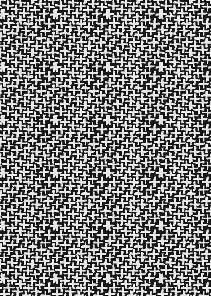 Black and White Abstract Pattern