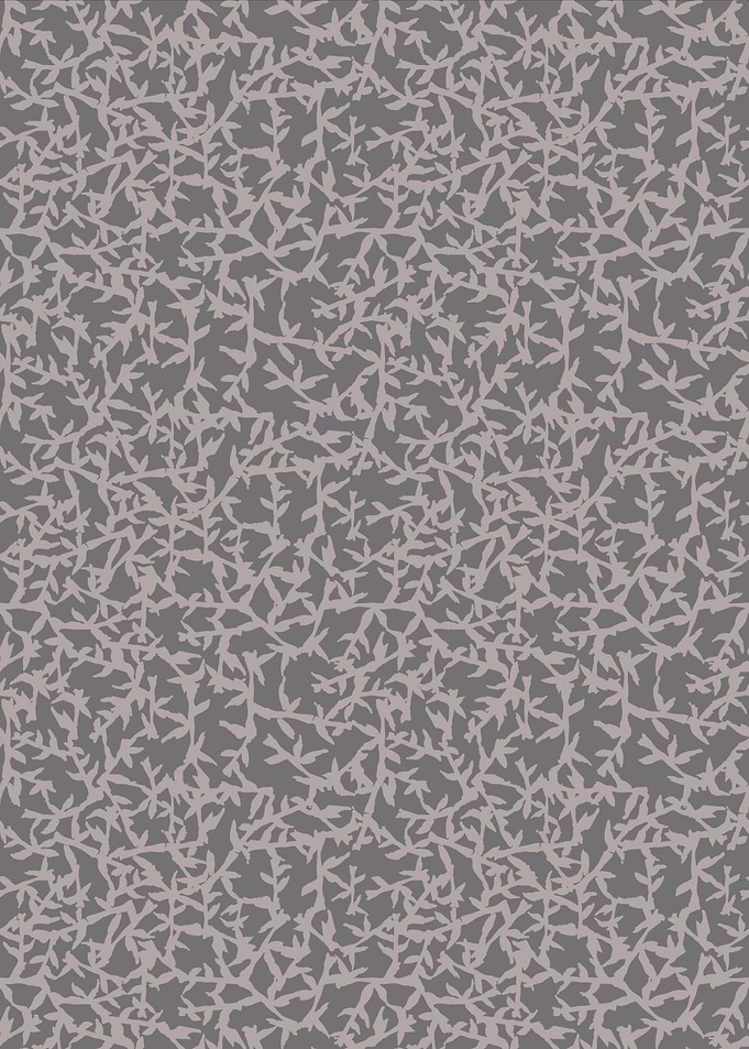 Floral Pattern in Gray Tones