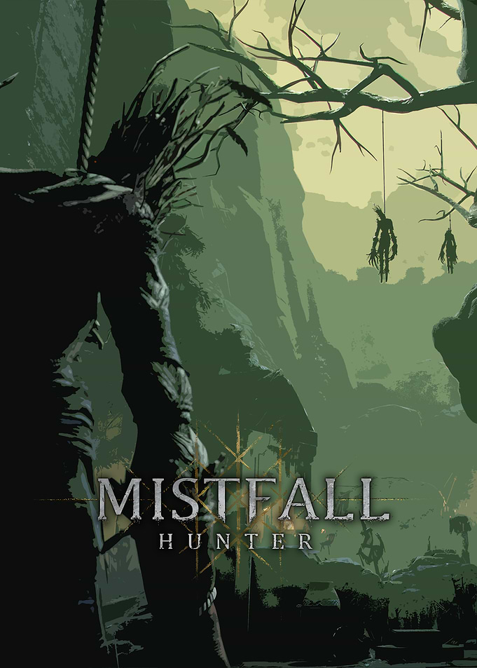 Mistfall Hunter: Dark Fantasy Illustration