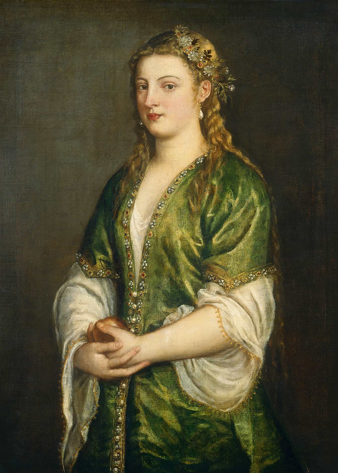 Portrait of a Woman in Green