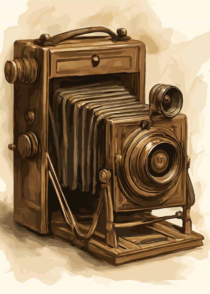Vintage Camera Illustration