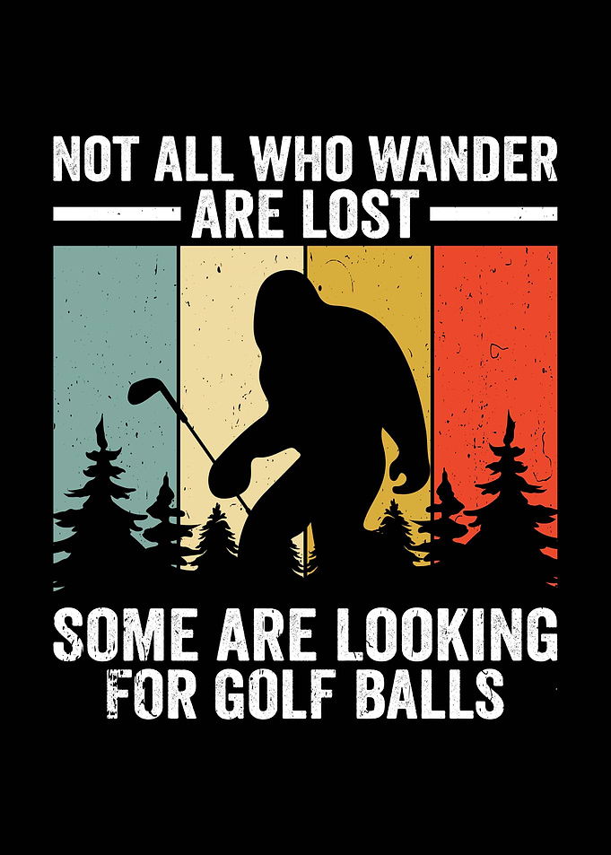 Bigfoot Golf Ball