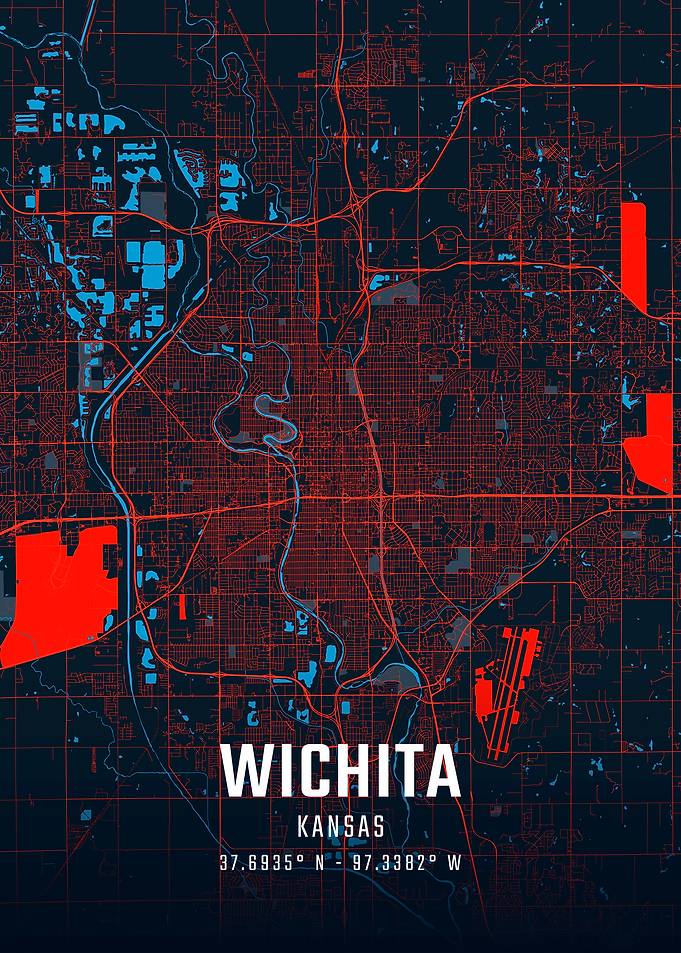 Wichita City Map