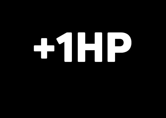 +1 HP Text Art