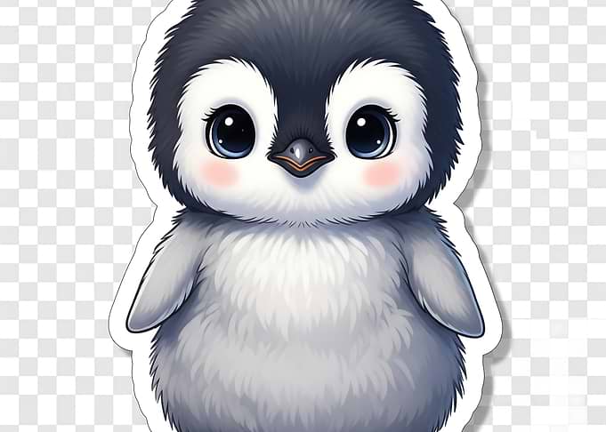 Cute Cartoon Penguin Illustration