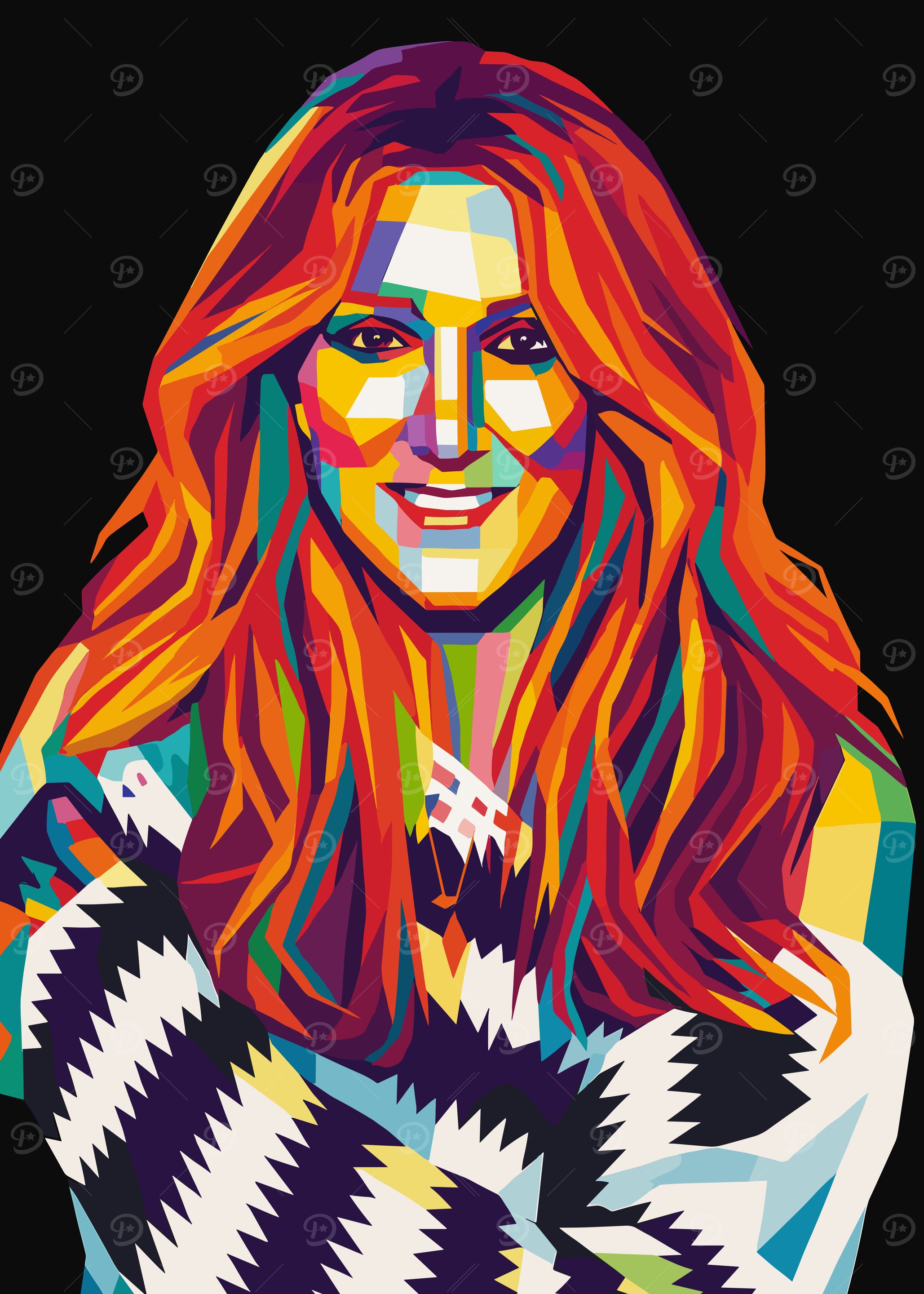 Celine Dion Wpap Art