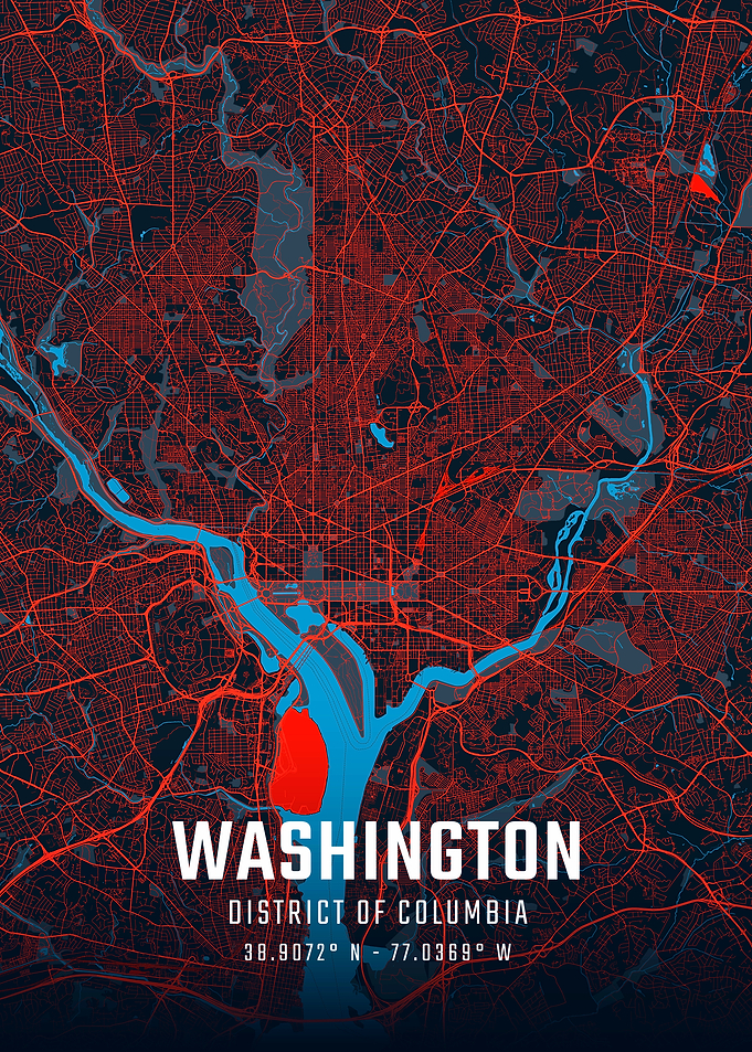 Washington D.C. City Map