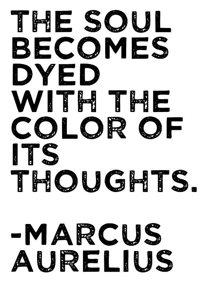 Marcus Aurelius Quote: Soul and Thoughts