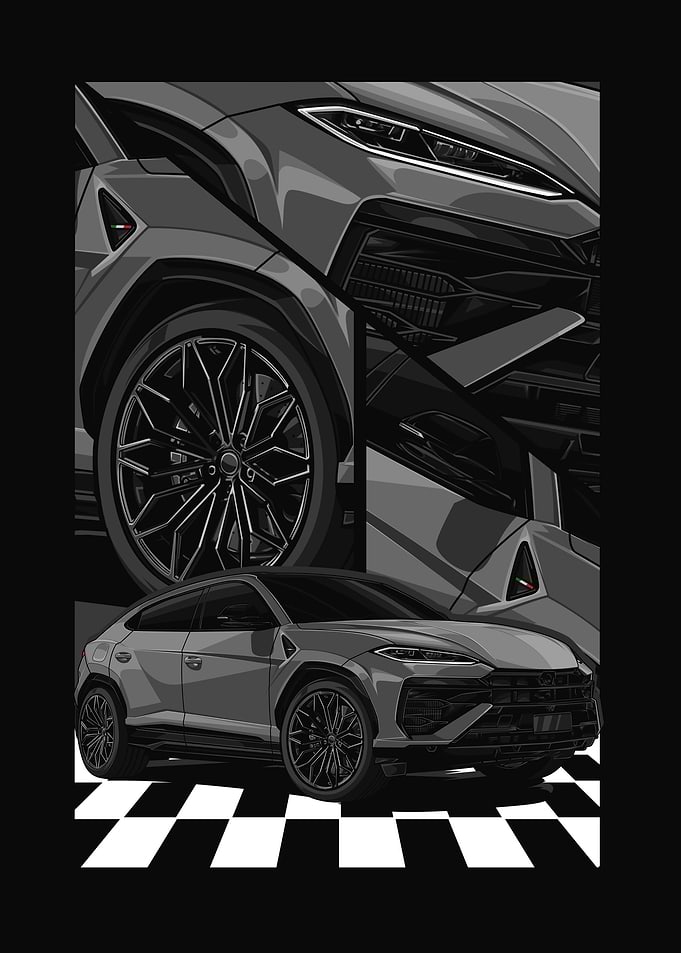 Lamborghini Urus Illustration