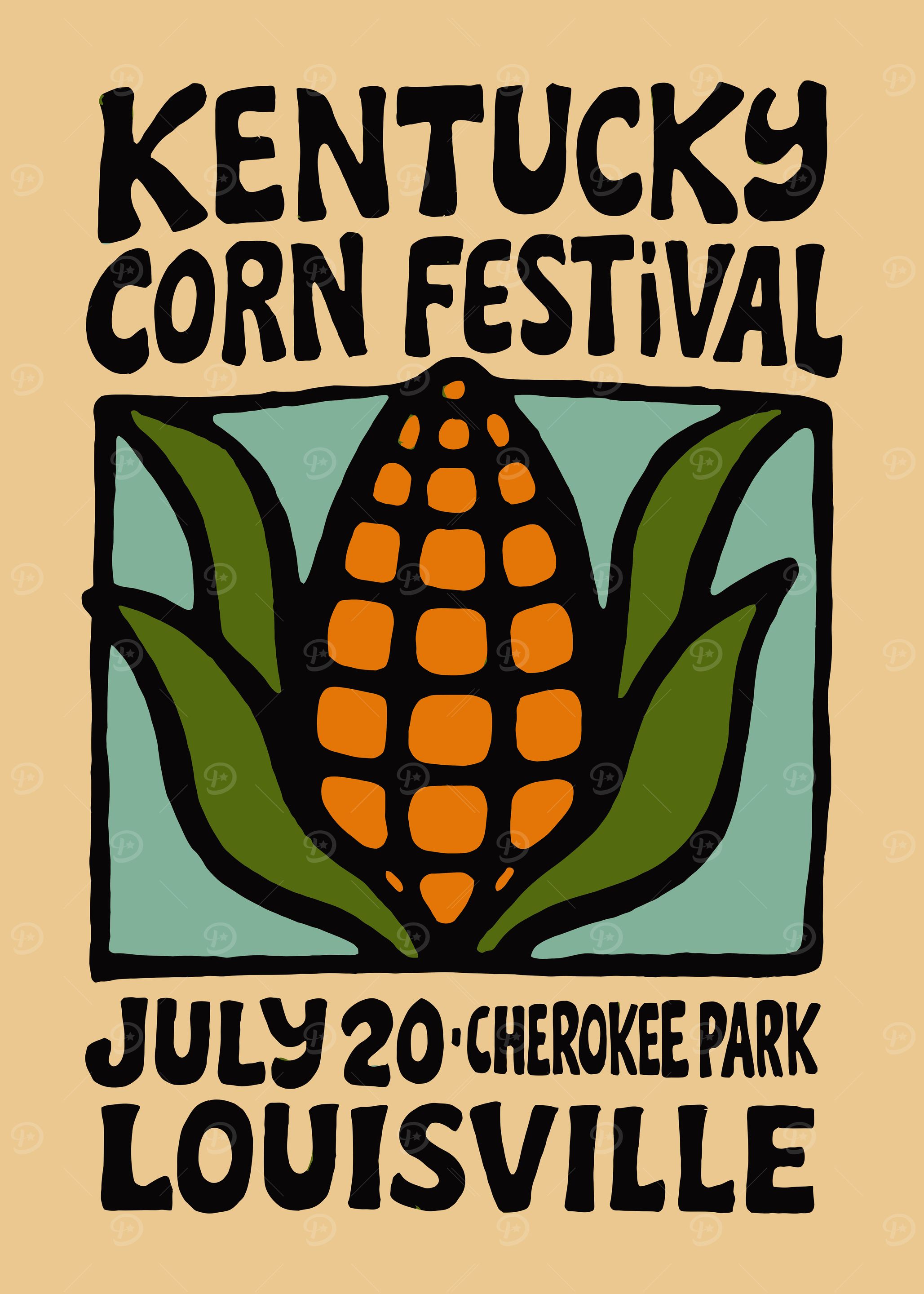 Kentucky Corn Festival Poster