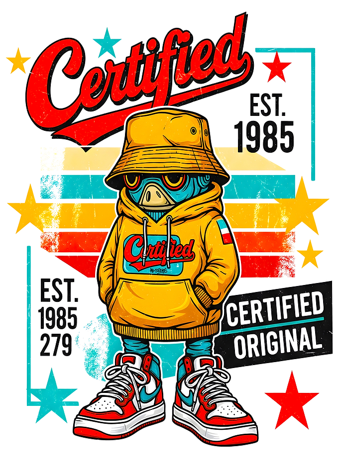 Certified Original Character Est. 1985