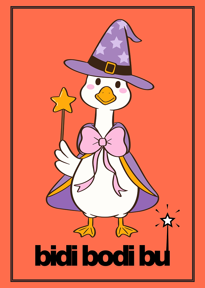 A magical goose