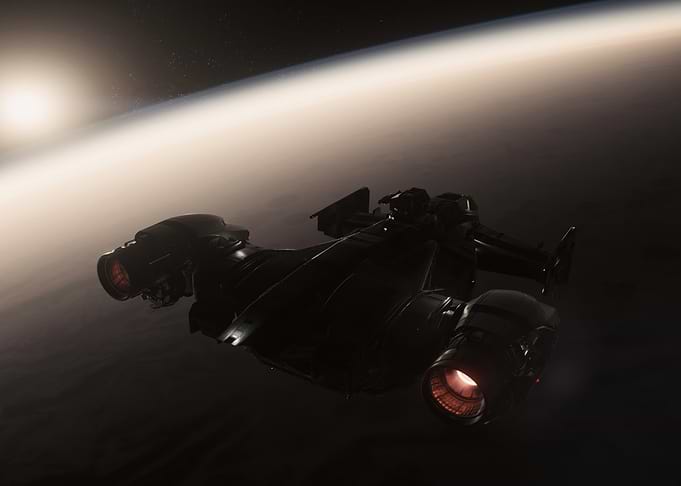 Spaceship in Orbit