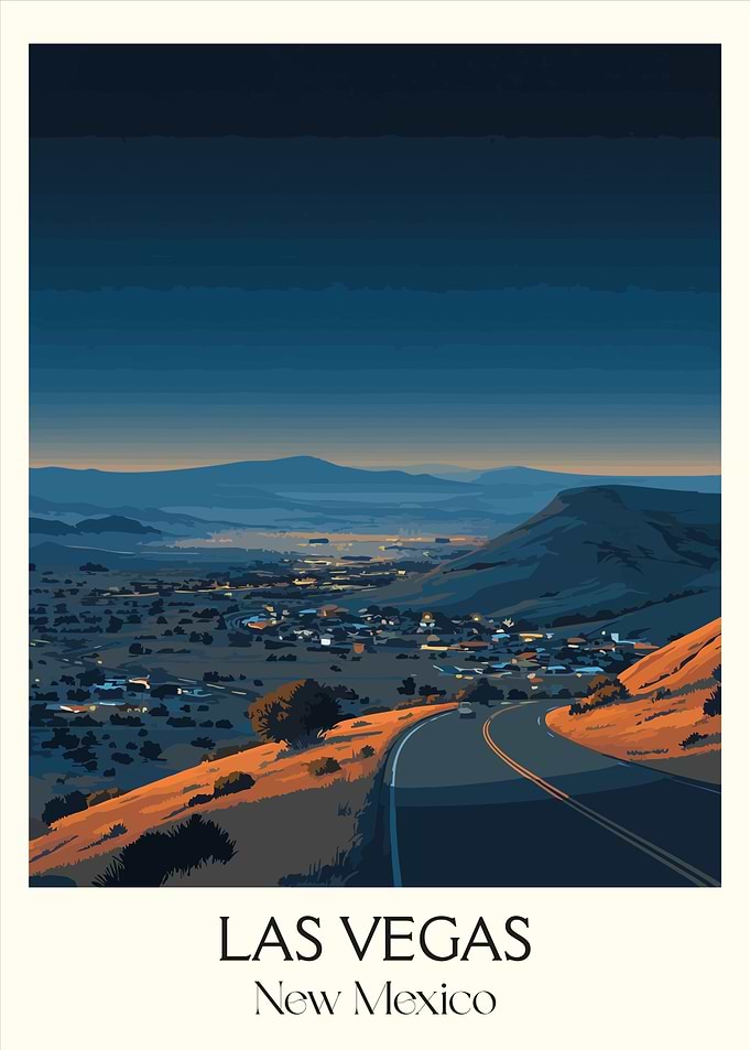 Las Vegas, New Mexico Landscape Art