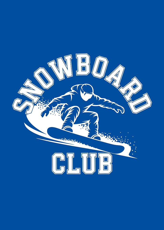 Snowboard Club Skiing
