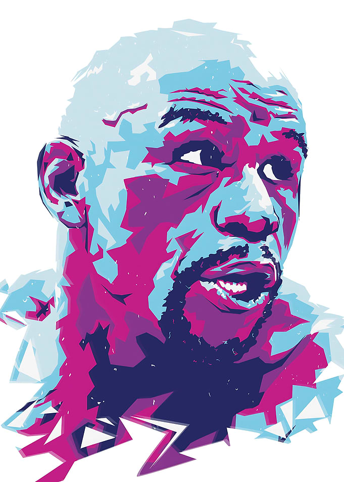 Floyd Mayweather Pop Art Portrait