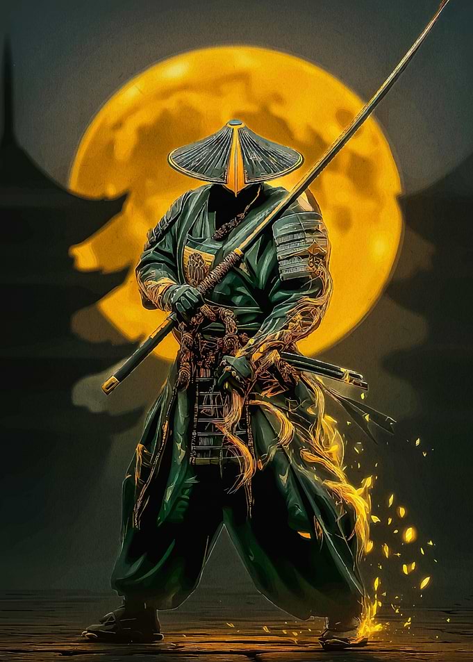 Samurai Warrior Moon