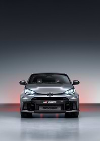 Gray Toyota GR Yaris Front View