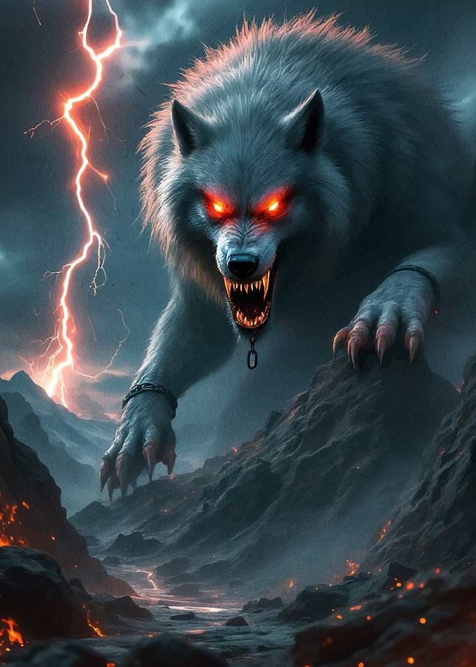 Angry Wolf Red Eyes