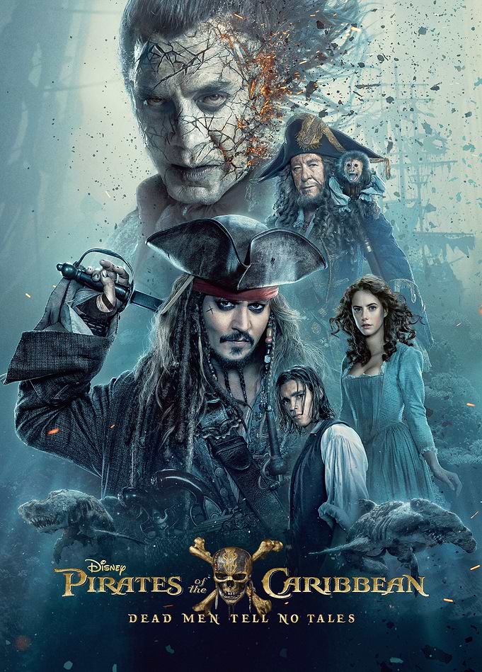 Pirates of the Caribbean: Dead Men Tell No Tales Movie Poster