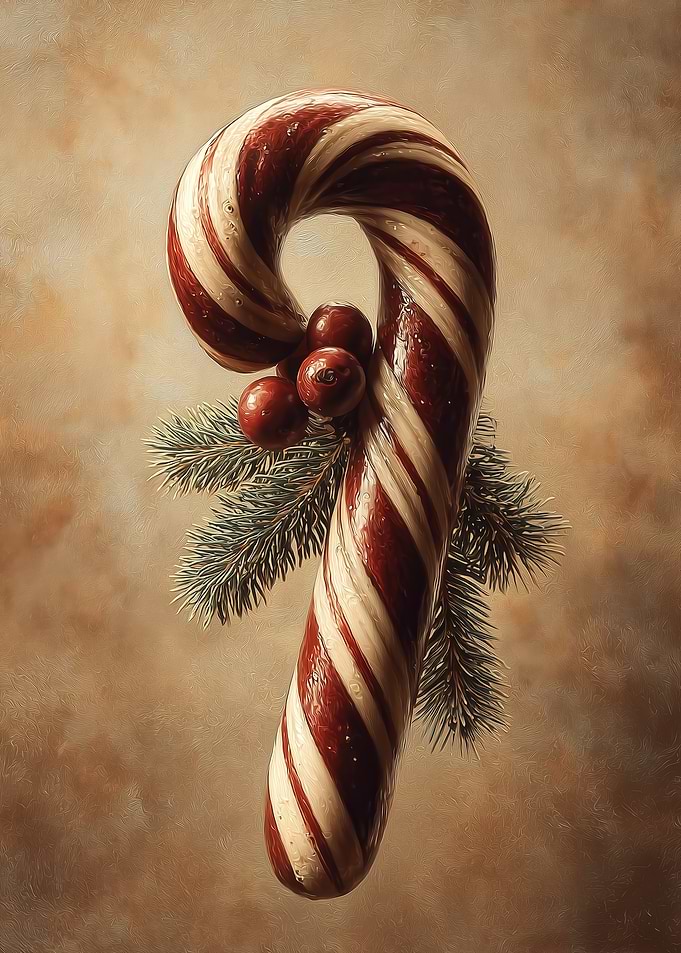 Festive Candy Cane
