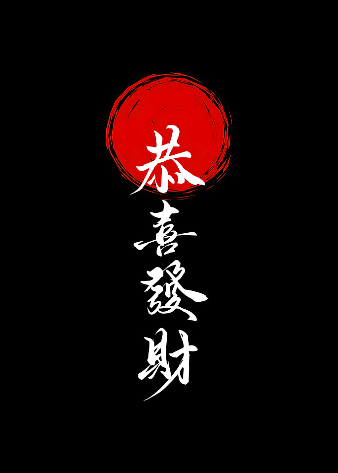 Chinese New Year Calligraphy Art