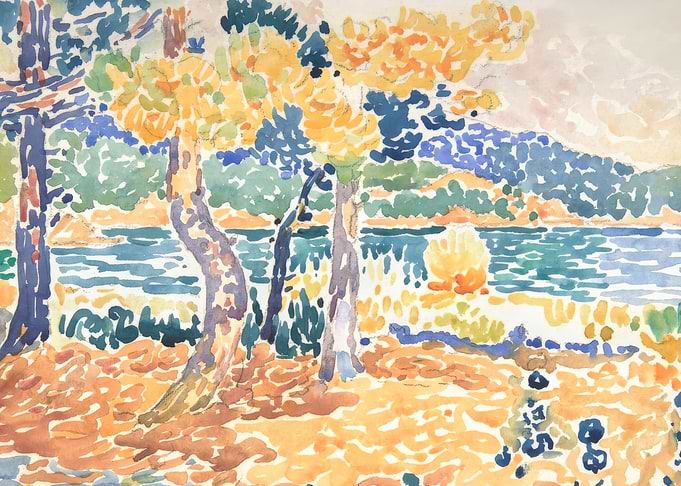 Landscape with Trees and Water