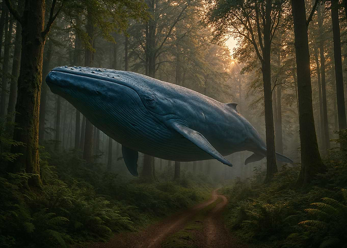 Whale in the Woods