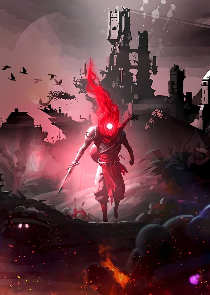 Dead Cells Game Illustration
