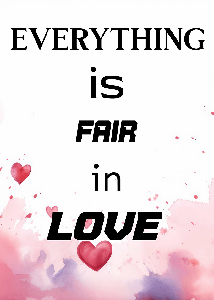 Everything is fair in love