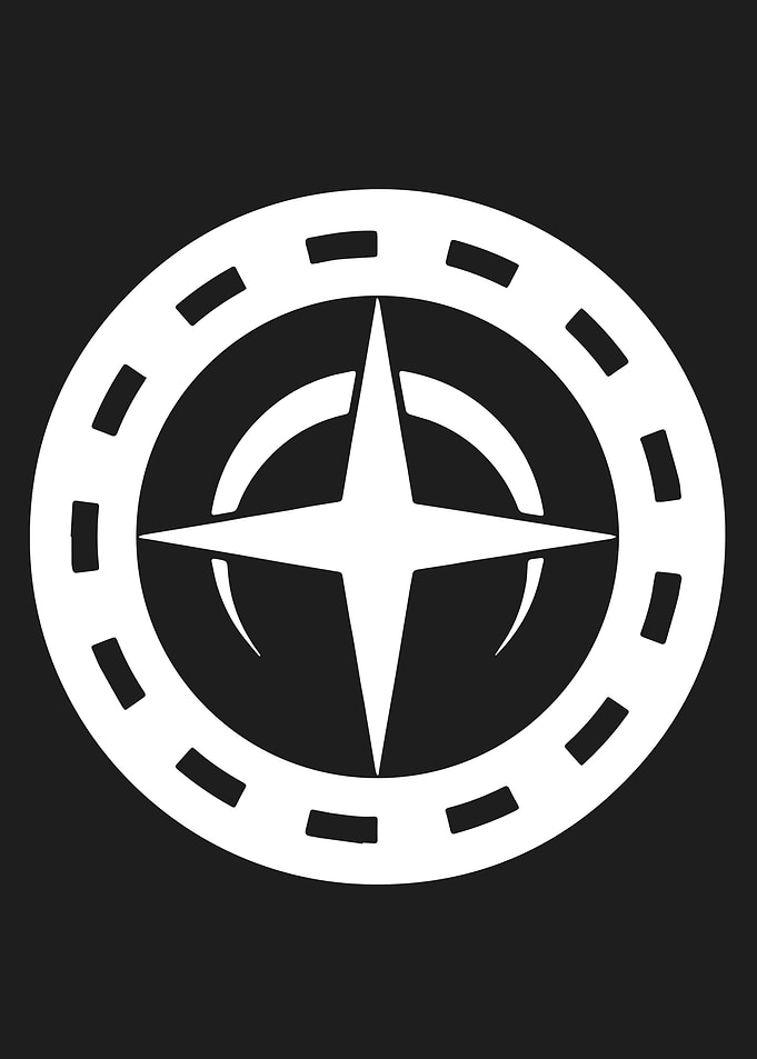 Celestial Compass Crop Circle Art