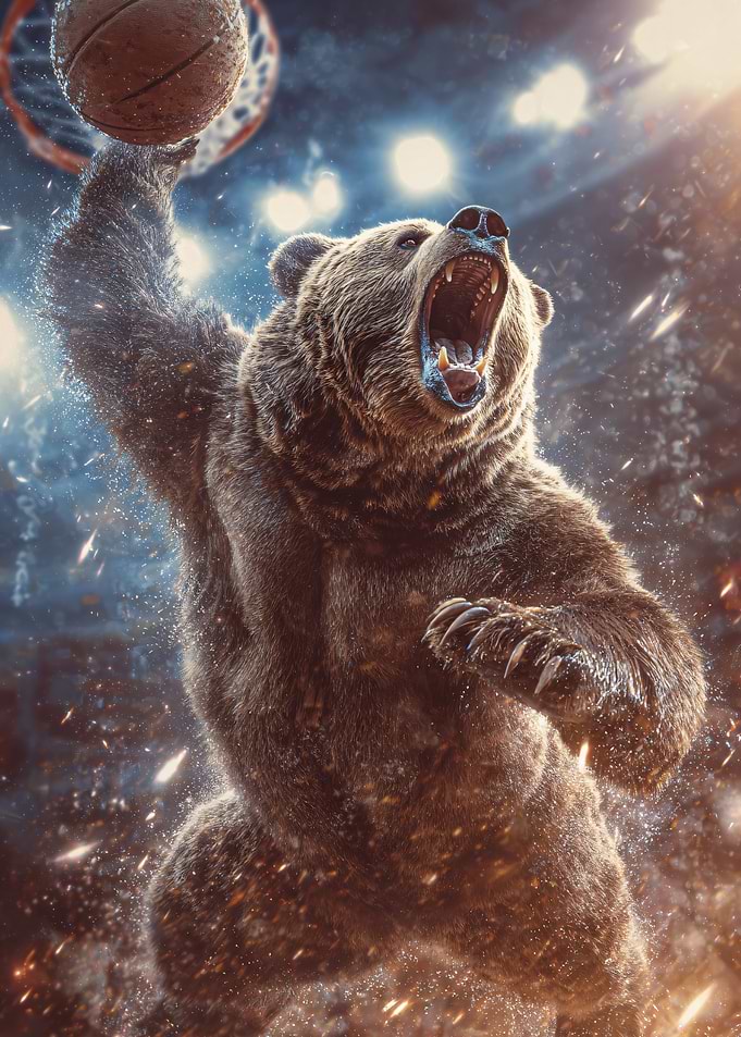 Bear Slam Dunk