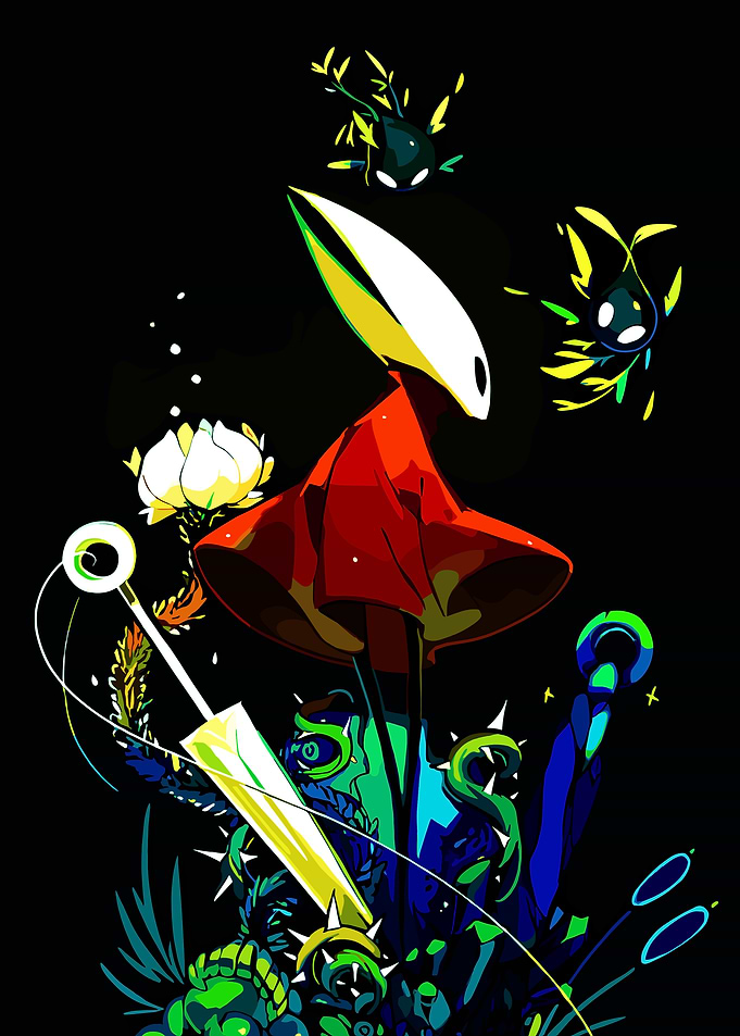 Hollow Knight Digital Art