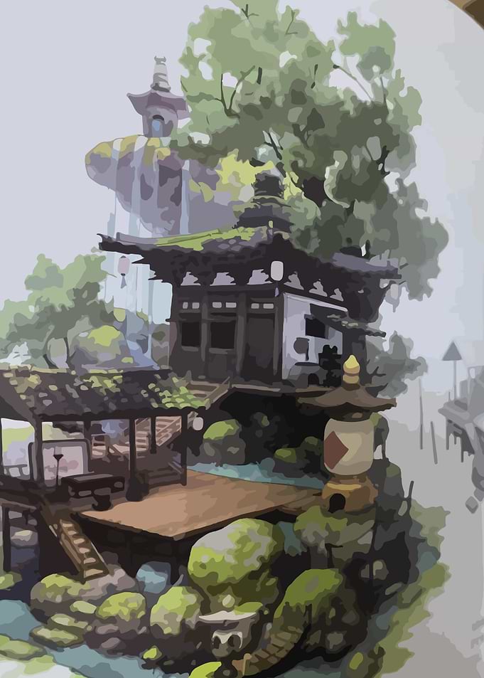 Japanese Architecture in Nature