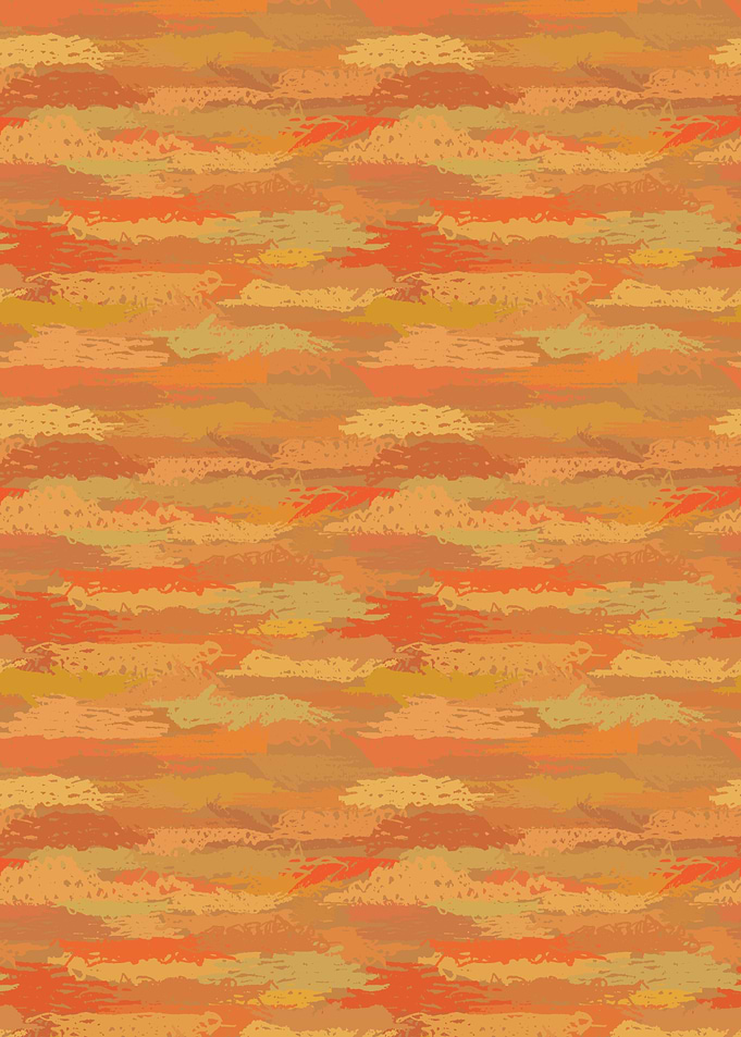 Abstract Orange and Brown Pattern