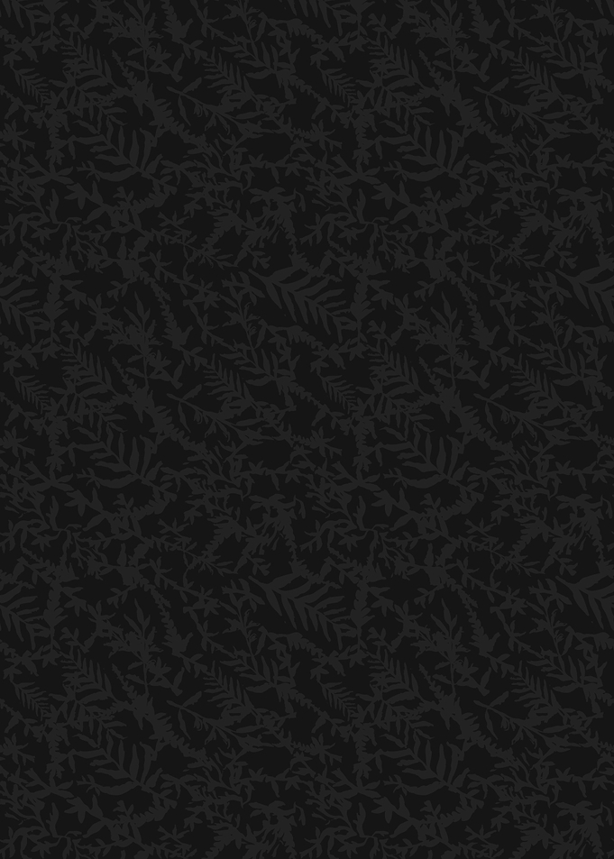 Dark Fern Leaf Pattern