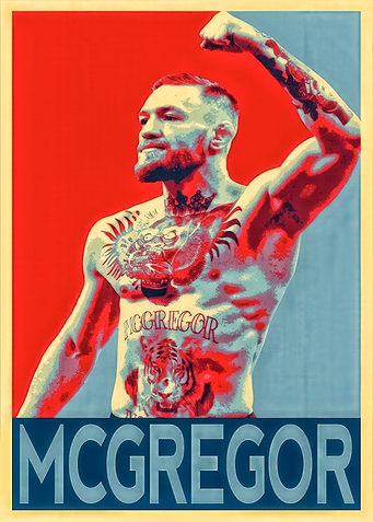 Conor McGregor Hope Poster Style