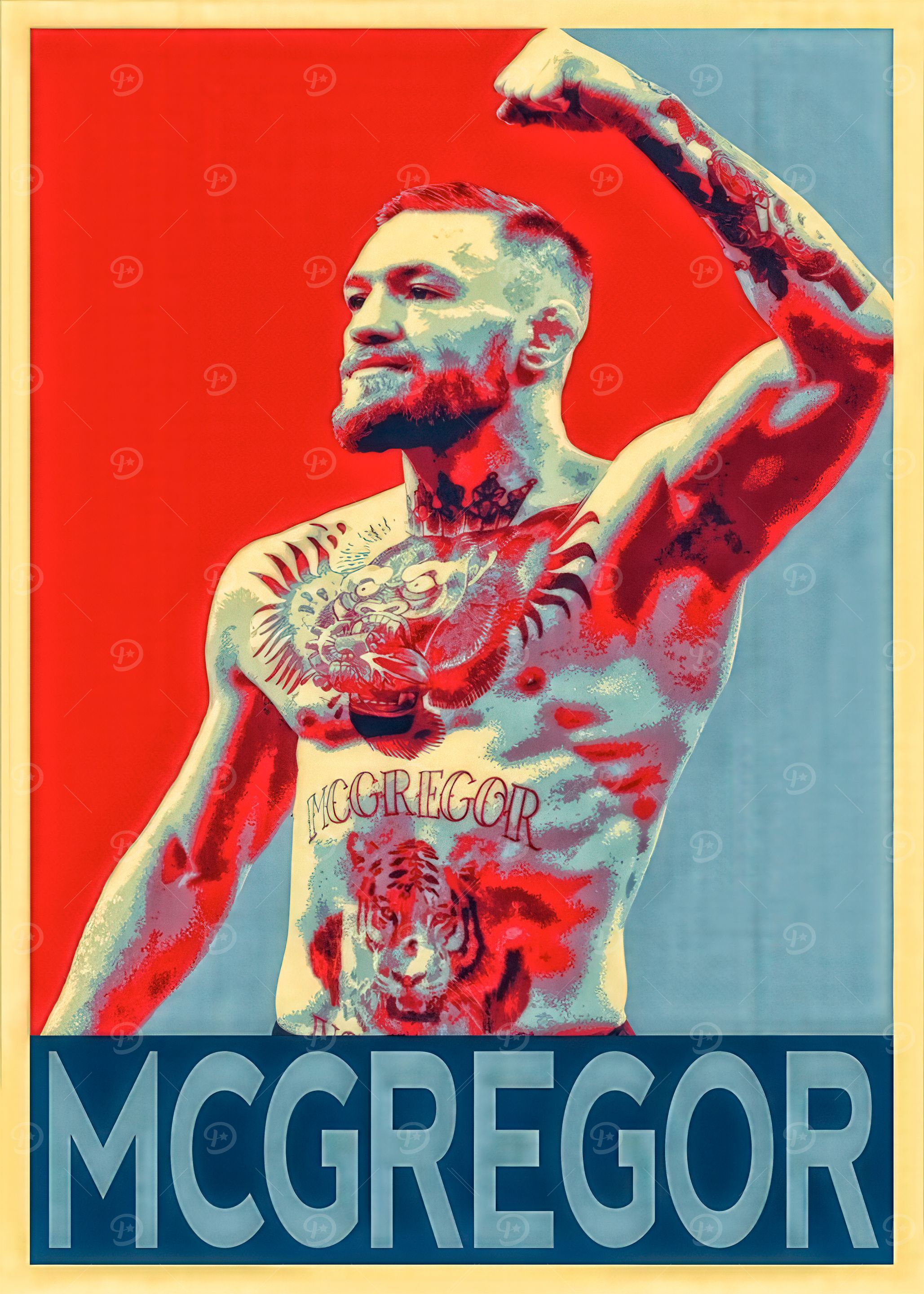 Conor McGregor Hope Poster Style