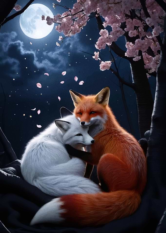 Fox Cherry Blossoms