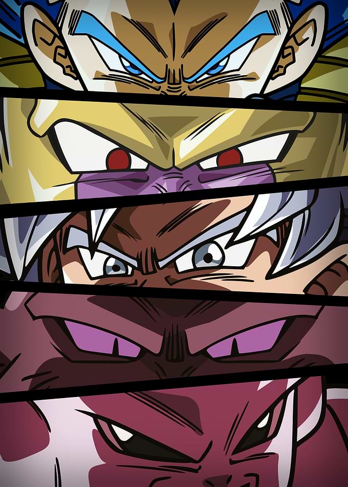 Dragon Ball Super: Fighters' Intense Focus