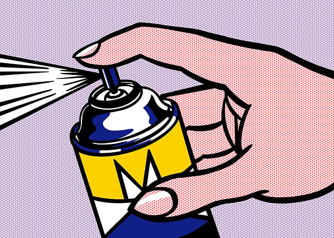 Spray Paint Can YB
