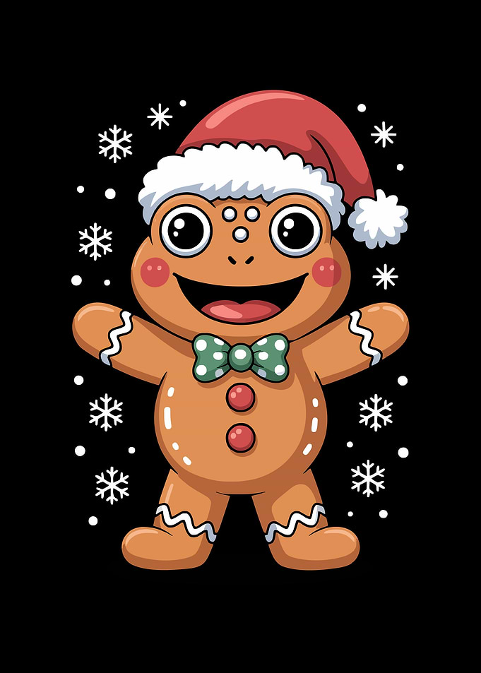 Christmas Frog Winter