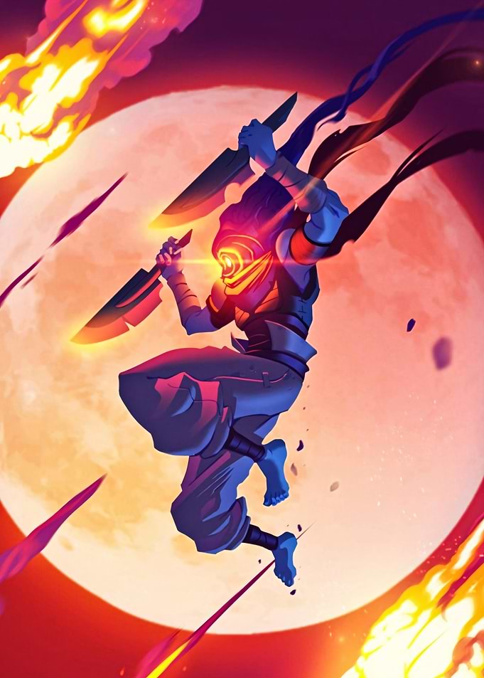 Dead Cells Character in Action