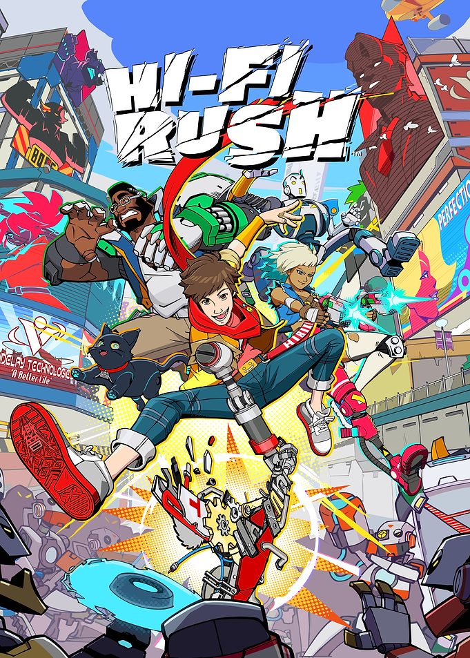 Hi-Fi Rush Game Cover Art