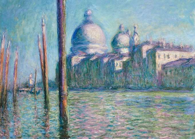Venice Impressionist Painting by claude monet