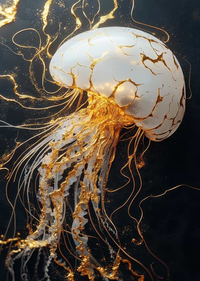 Golden Jellyfish