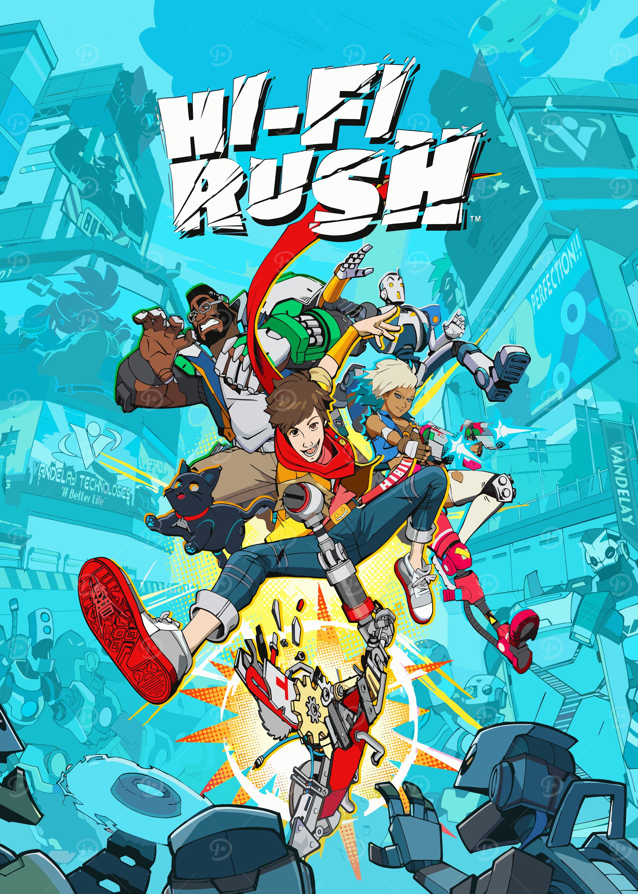 Hi-Fi Rush Game Cover Art