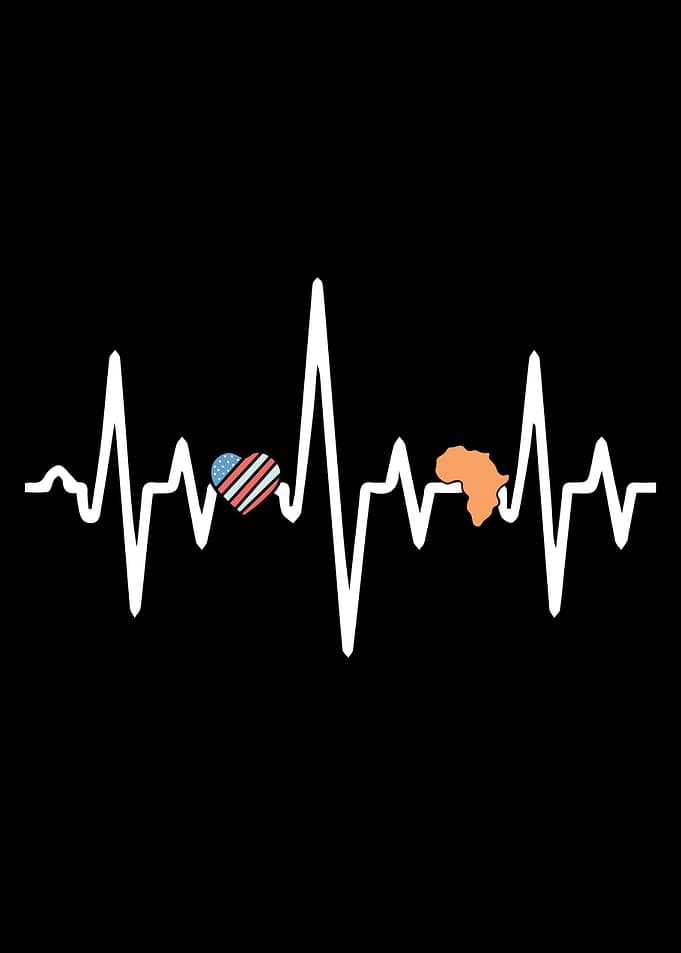 USA Africa Heartbeat Black History Month
